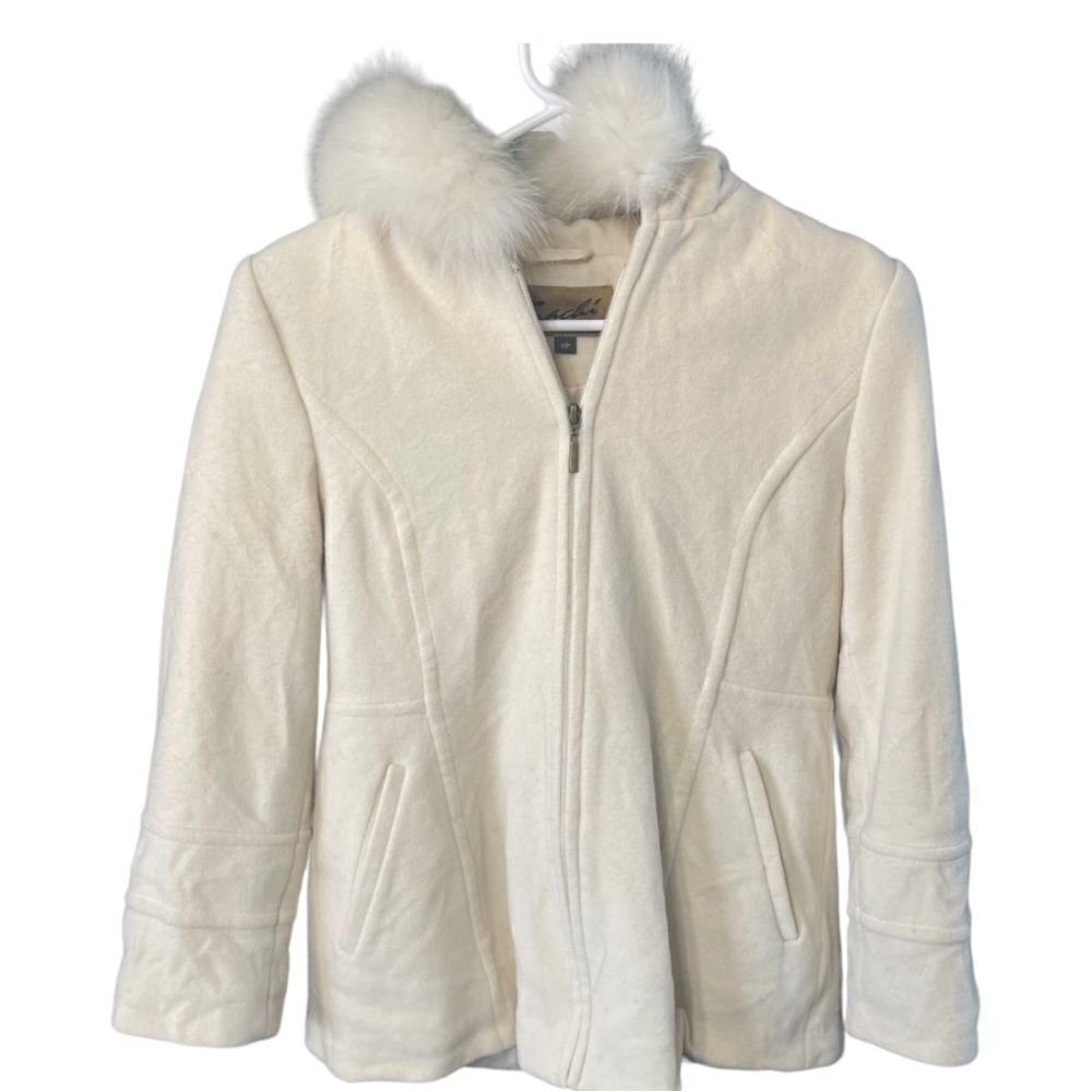 Sachi Collection Lambswool Fur Jacket size PP